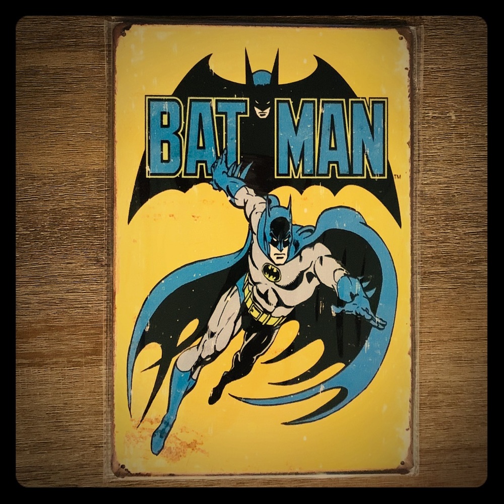 Batman Retro Tin Sign
